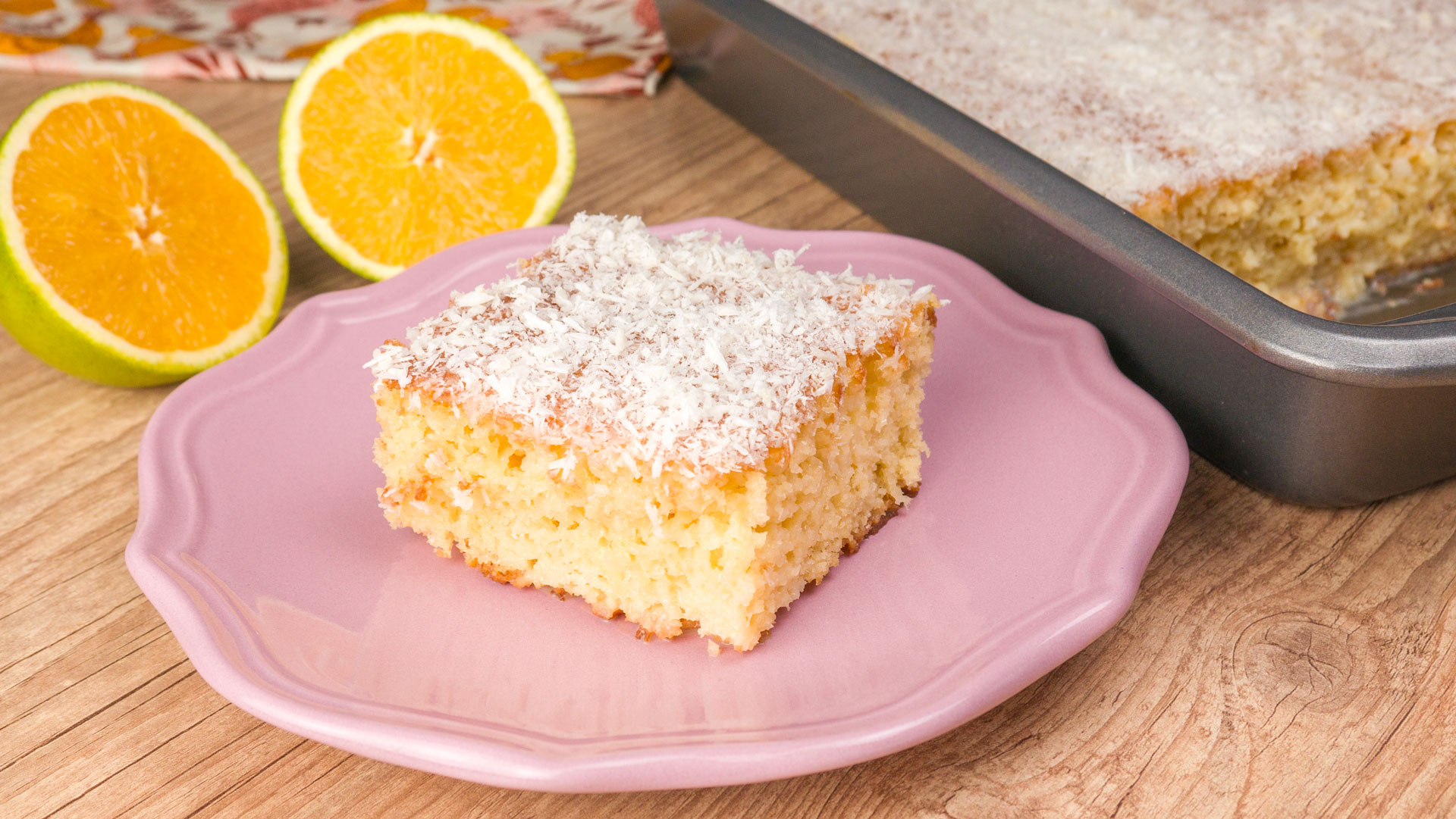 Bolo De Laranja Coco Cook N Enjoy