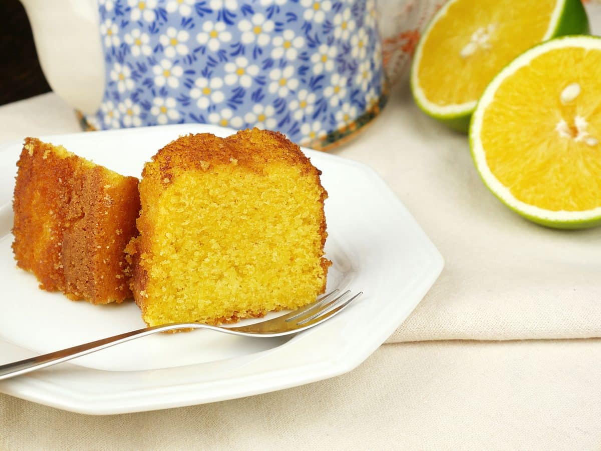 Receita de Bolo de fubá fofinho fácil