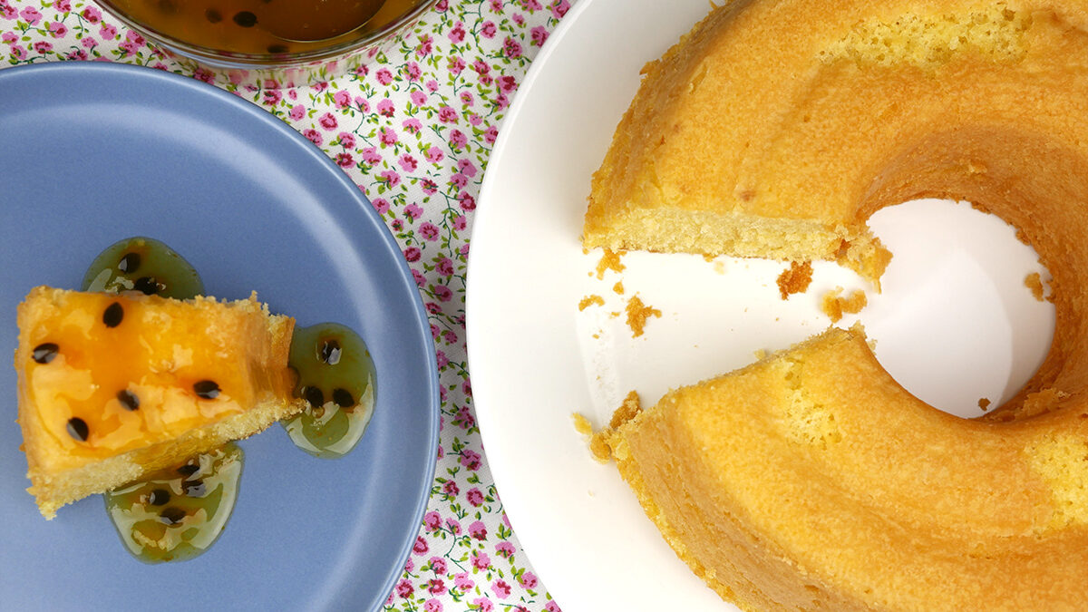 Bolo De Maracujá - Cook'n Enjoy