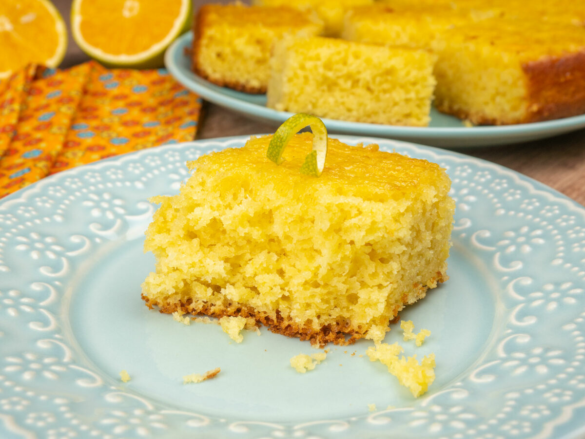 Bolo De Laranja Com Calda Cook N Enjoy