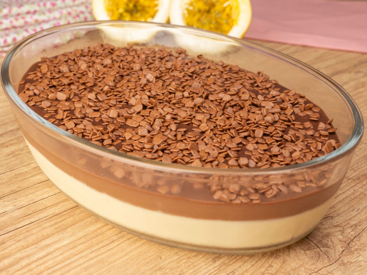 Mousse De Maracujá Com Chocolate - Cook'n Enjoy