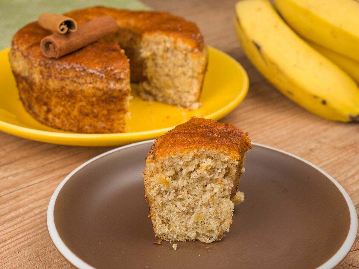 Bolo de Banana na Airfryer - C K N J