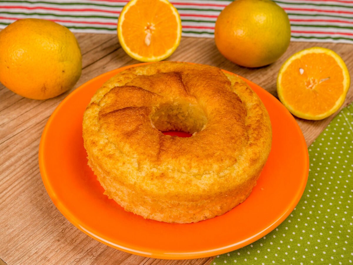 Bolo de Laranja na Airfryer - C K N J